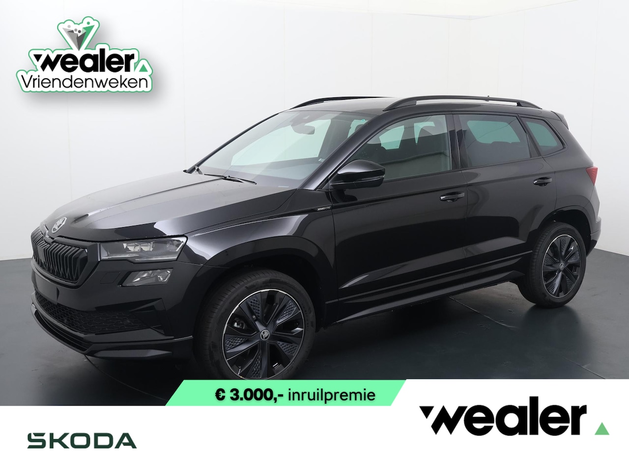 Skoda Karoq - Sportline Business 1.5 TSI 150 PK DSG | Automaat | Trekhaak | Sportline lounge interieur | - AutoWereld.nl