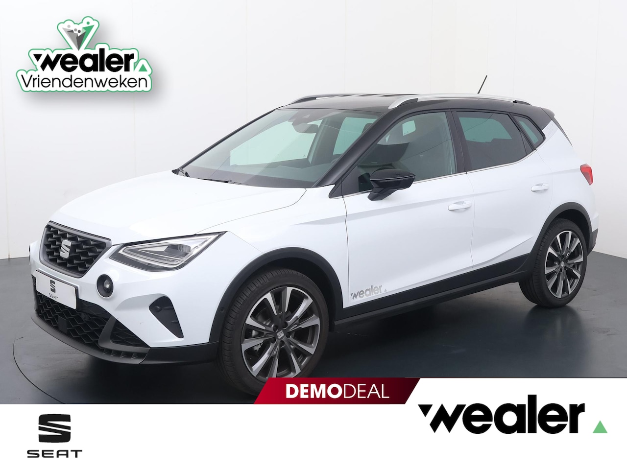 SEAT Arona - FR Anniversary 1.0 70 kW / 95 pk EcoTSI SUV 5 vers n. Hand | Trekhaak met afneembare kogel - AutoWereld.nl