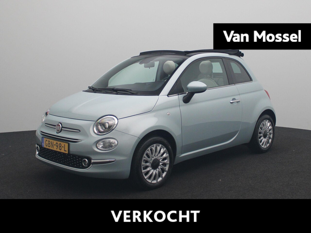 Fiat 500 C - 1.0 Hybrid Dolcevita | Cabrio | Climate control | Apple Carplay & Android Auto | Parkeerse - AutoWereld.nl