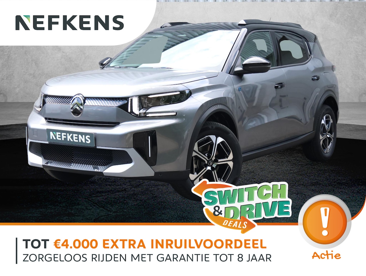 Citroën Ë-C3 Aircross - Max 113pk 44 kWh | SNEL RIJDEN | - AutoWereld.nl