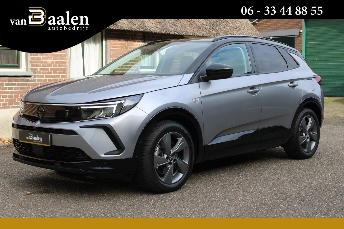 Opel Grandland - 1.6 Turbo Plug-In Hybrid GS Line PHEV NAVI TRHAAK ADAP CRUISE CAMERA 39000KM!! - AutoWereld.nl