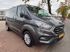 Ford Transit Custom - 300 2.0 TDCI 130pk L2 H1 Limited Automaat 3persoons Airco/ECC, Navigatie, Camera 1e Eigena
