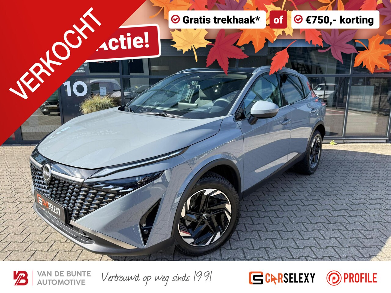 Nissan Qashqai - 1.3 MHEV Xtronic N-Connecta *Design & Easy pack* - AutoWereld.nl