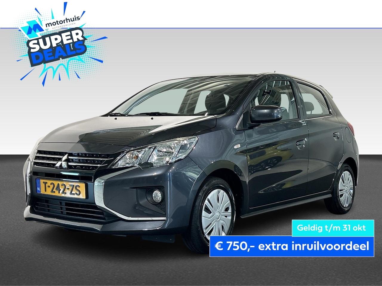 Mitsubishi Space Star - 1.2 MIVEC ClearTec AS&amp;G 71pk Connect+ - AutoWereld.nl