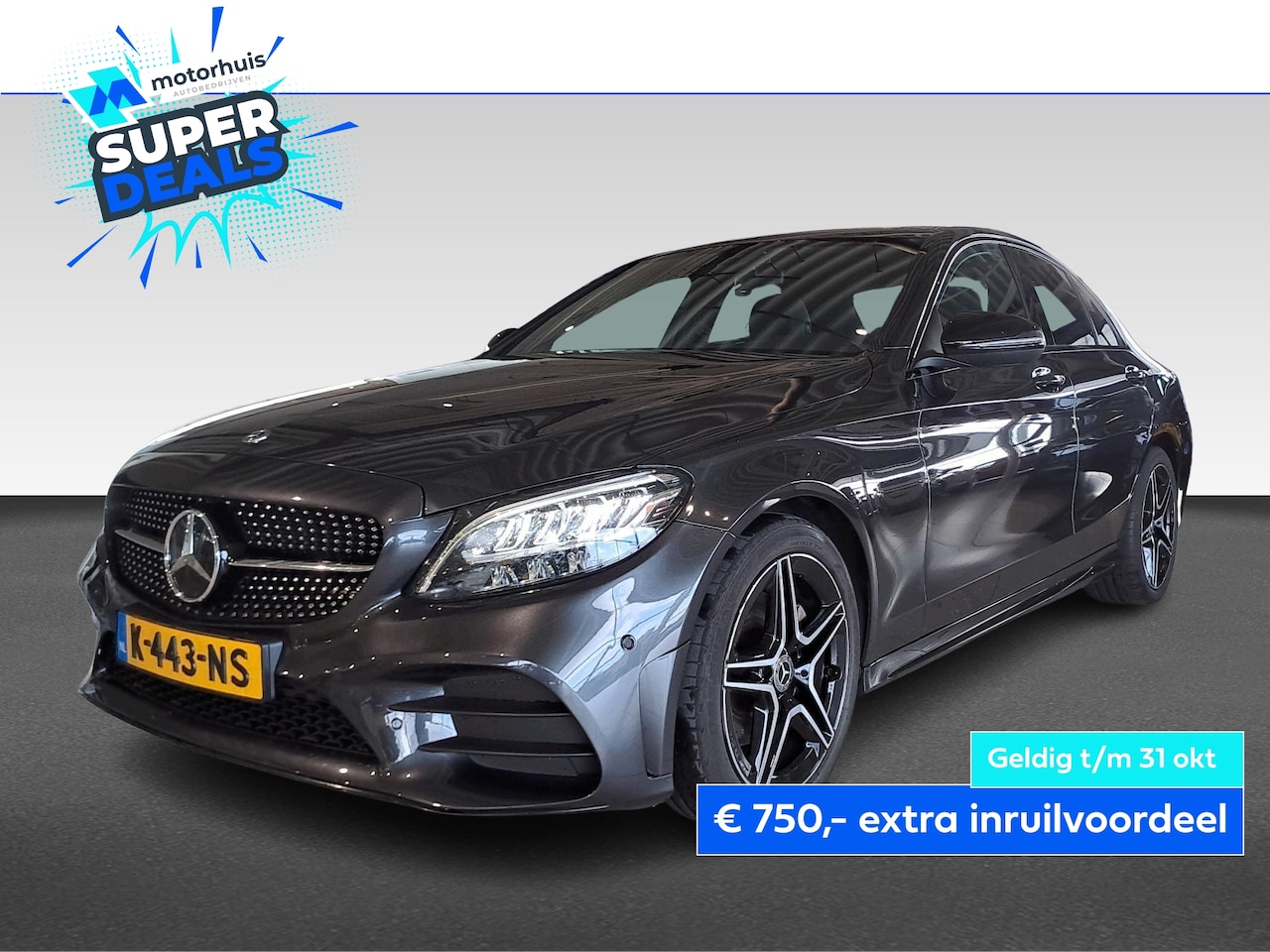 Mercedes-Benz C-klasse - C180 156pk 9G-TRONIC Business Solution AMG - AutoWereld.nl