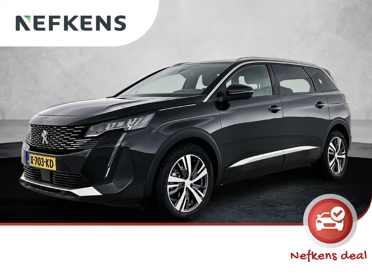 Peugeot 5008 - 1.2 Hybrid Allure Pack Business 136pk Automaat | Dealer Onderhouden | Navigatie | Climate - AutoWereld.nl