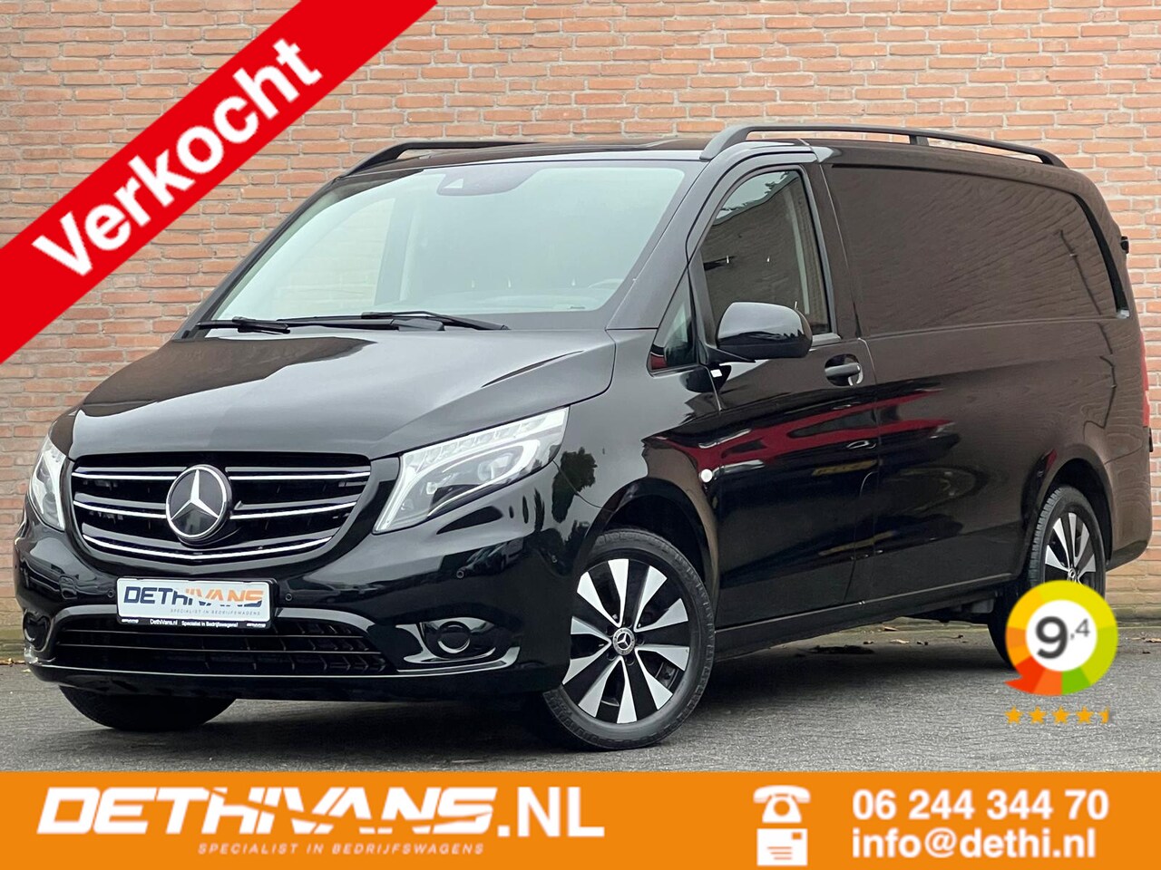 Mercedes-Benz Vito - 114CDI 136PK Lang / 9G-Tronic / Distronic / 2.500kg Trekhaak - AutoWereld.nl