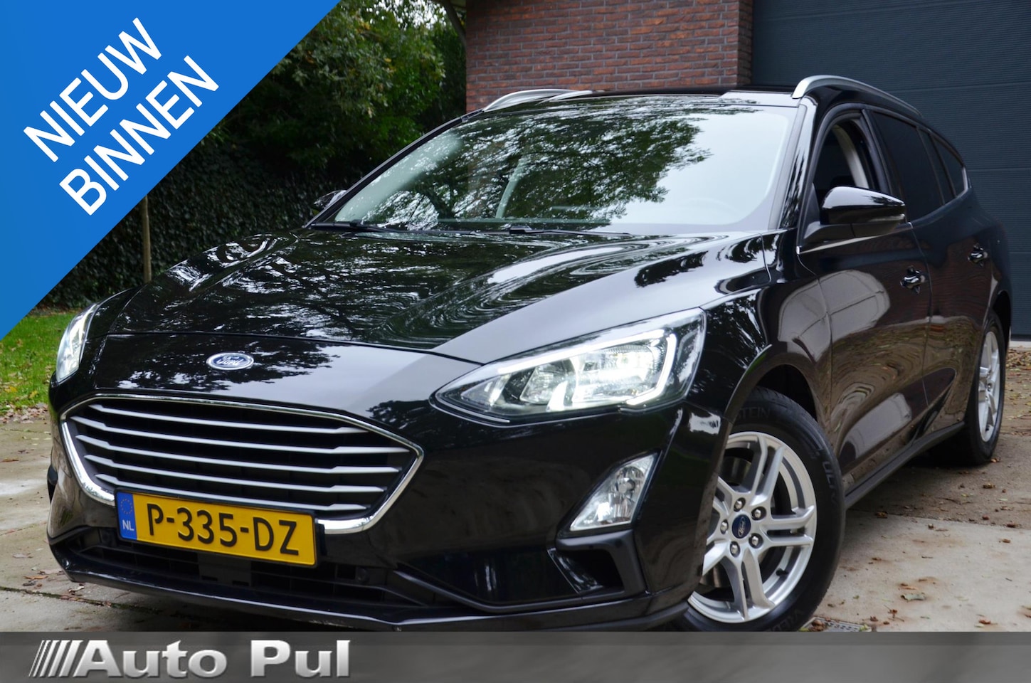 Ford Focus Wagon - 1.0 EcoBoost Hybrid Trend Edition Business Navi/Airco/Pdc/Achteruitrijcamera/Trekhaak/Appl - AutoWereld.nl