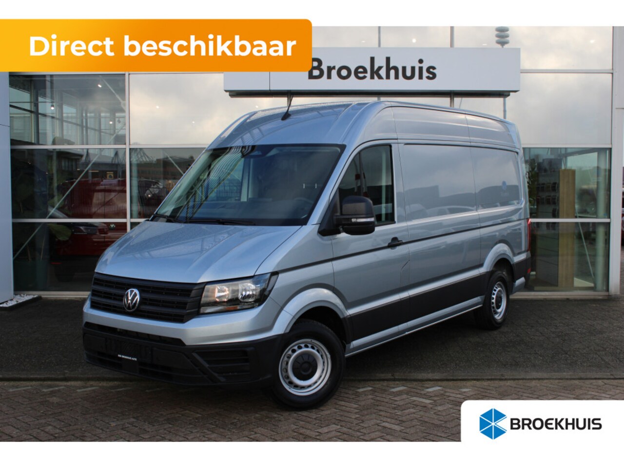 Volkswagen Crafter - 35 2.0 TDI L3H3 Trendline BPM VRIJ | 140 PK | Camera | Trekhaak | Cruise Control | Airco | - AutoWereld.nl