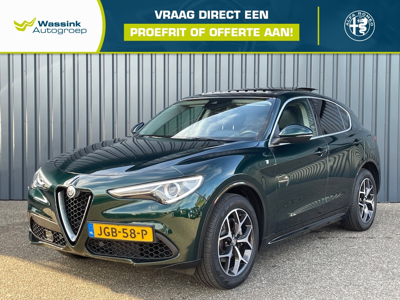 Alfa Romeo Stelvio - 2.0 GME 280pk Aut AWD Veloce Ti I Carplay I Navigatie I Camera I Parkeersensoren - AutoWereld.nl