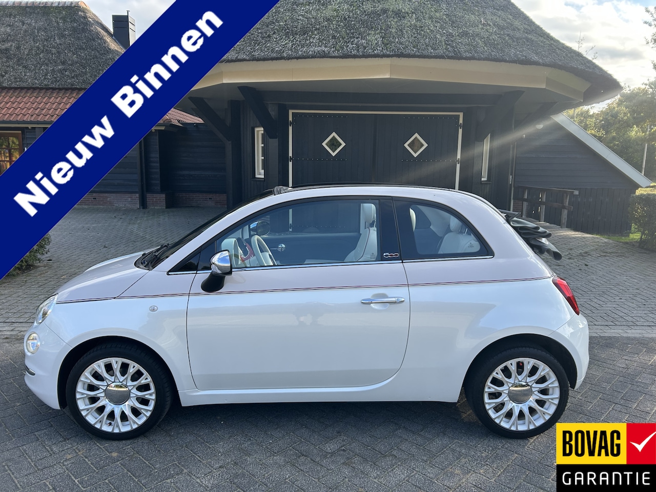 Fiat 500 C - 0.9 TwinAir Turbo Sport 60th Anniversary Limited Edition vol - AutoWereld.nl
