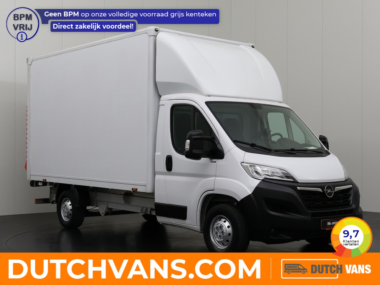 Opel Movano - 2.3CDTi 140PK Bakwagen+Laadlift | Airco | Camera | 3-Persoons | Dakspoiler - AutoWereld.nl