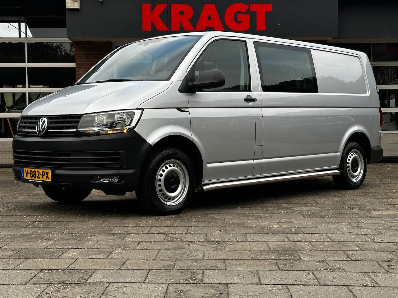 Volkswagen Transporter - 2.0 TDI L2H1 Comfortline 2.0 TDI L2H1 Comfortline 150PK, airco, navi, MARGE PRIJS, GEEN BTW & GEEN BPM, 1e EIG,NAP, - AutoWereld.nl