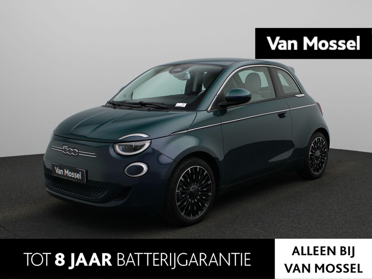 Fiat 500e - 3+1 La Prima 42 kWh Leder | Navigatie | LM velgen - AutoWereld.nl