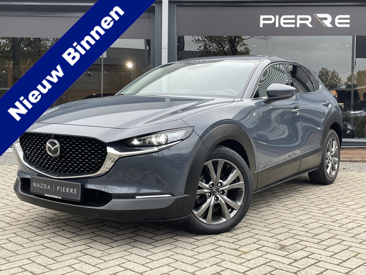 Mazda CX-30 - 2.0 e-SkyActiv-X 180 M Hybrid AWD Luxury | LEDER | BOSE | SUNROOF | 18-INCH LMV | FULL-OPT - AutoWereld.nl