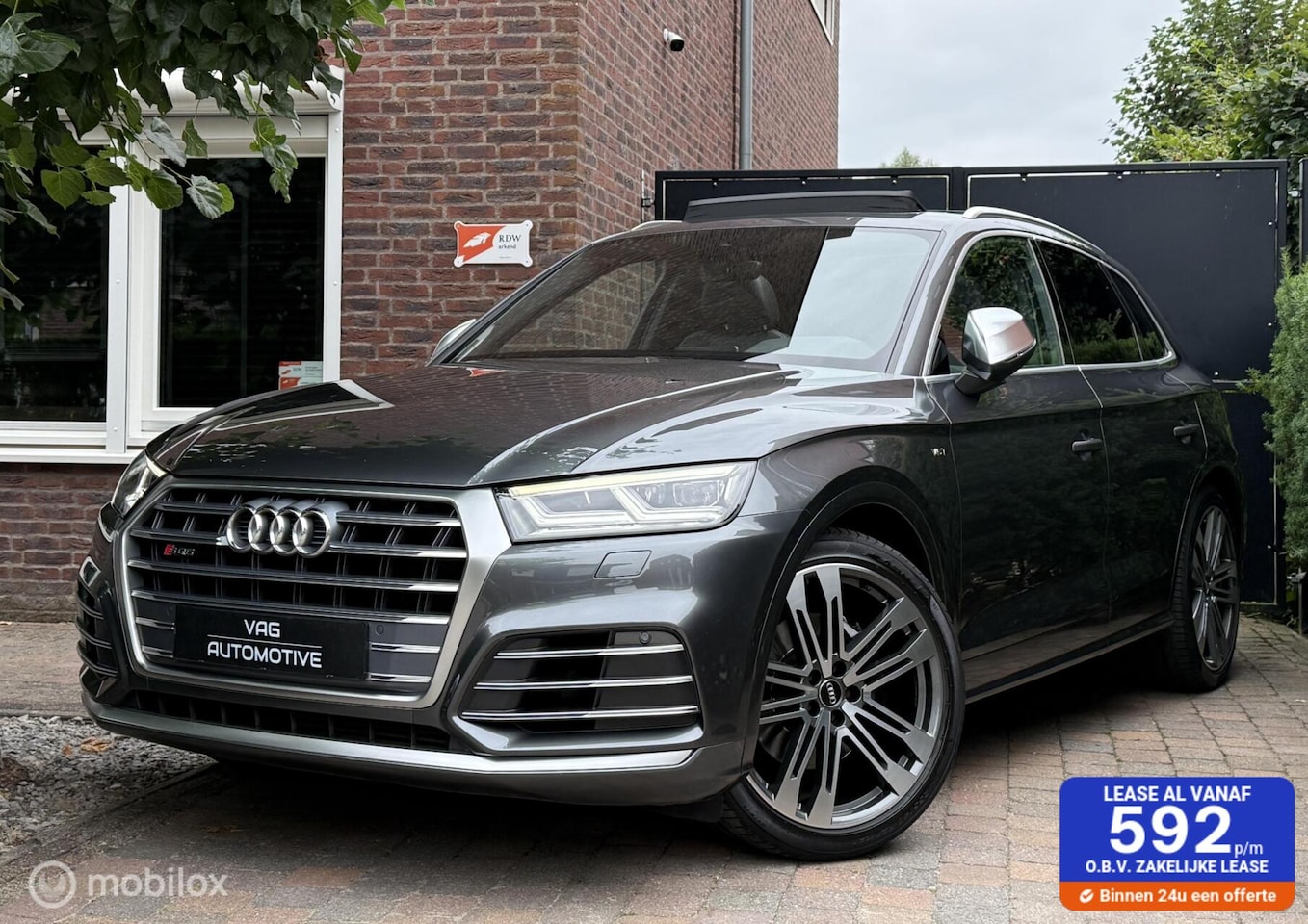 Audi SQ5 - 3.0 TFSI Quattro 354PK Virtual Pano Camera Luchtvering B&O 21 Inch Dealer Onderhouden - AutoWereld.nl