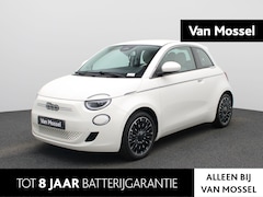 Fiat 500 - La Prima 42 kWh 119PK | Stoelverwarming | Leder | Camera | DC Lader | Apple CarPlay & Andr