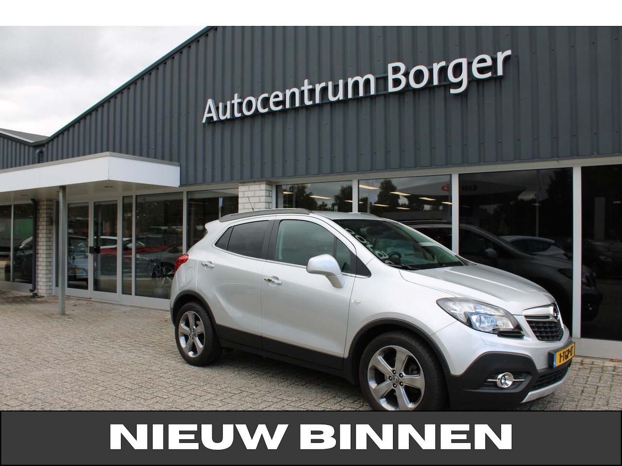 Opel Mokka - 1.4 Turbo Cosmo / SchuifDak /Navi / Camera / Trekhaak / Leder / Stoelverwarming - AutoWereld.nl