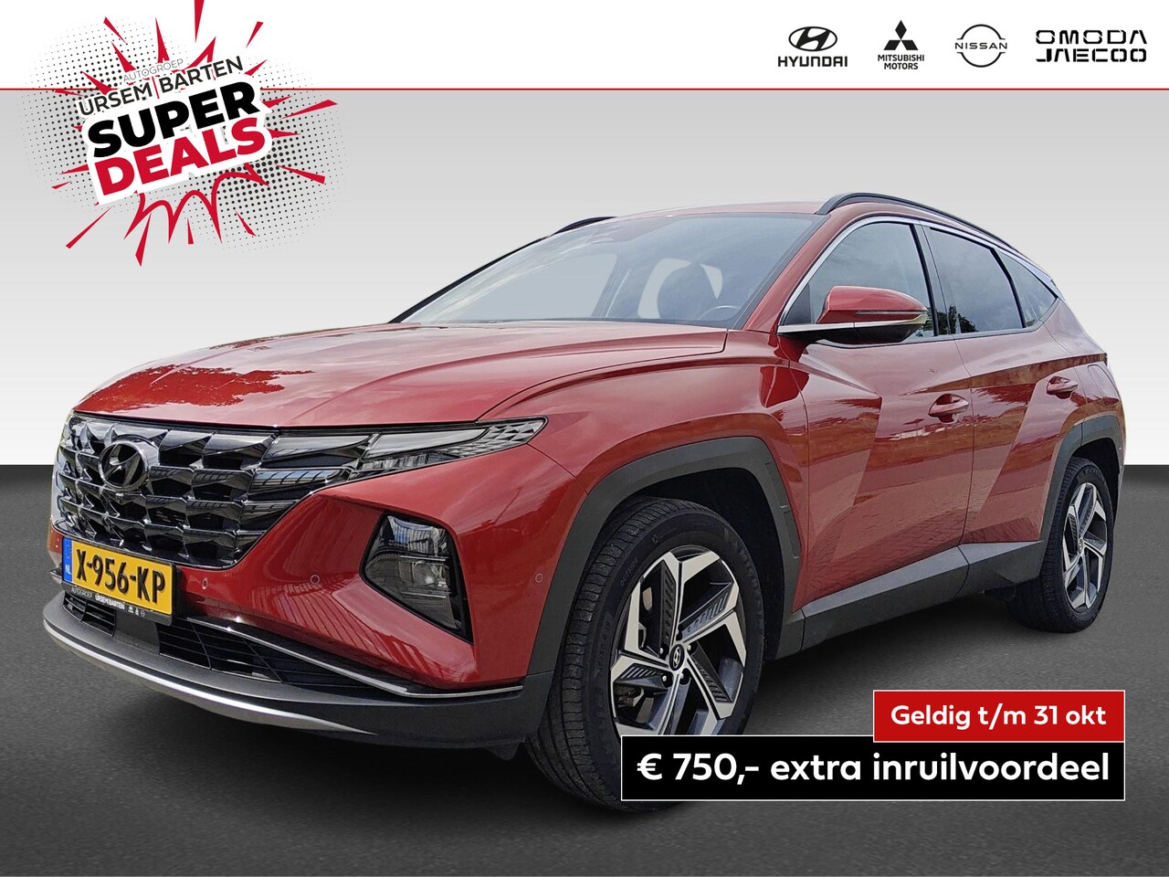 Hyundai Tucson - 1.6 T-GDI PHEV Premium 4WD 1.6 T-GDI PHEV Premium 4WD - AutoWereld.nl