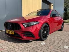 Mercedes-Benz A-klasse - A 180 Business Solution AMG | NL Auto | Sfeerverlichting | Burmester | Pano | Memory | Sto
