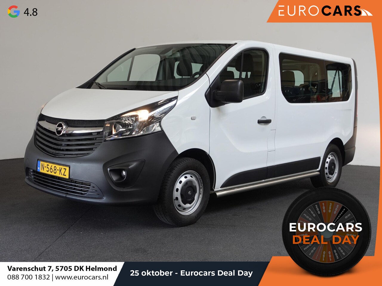 Opel Vivaro Combi - 1.6 CDTI L1H1 9-PERSOONS Personenbus Incl. BTW/Bpm Airco Bluetooth - AutoWereld.nl