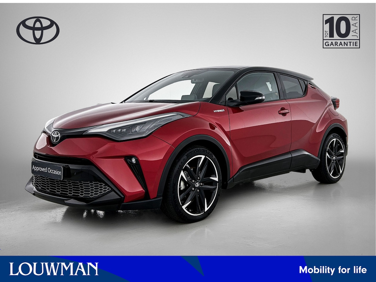 Toyota C-HR - 1.8 Hybrid GR-Sport Premium Pack | Sportstoelen | Blindspot | Stoelverwarming | Apple Carp - AutoWereld.nl