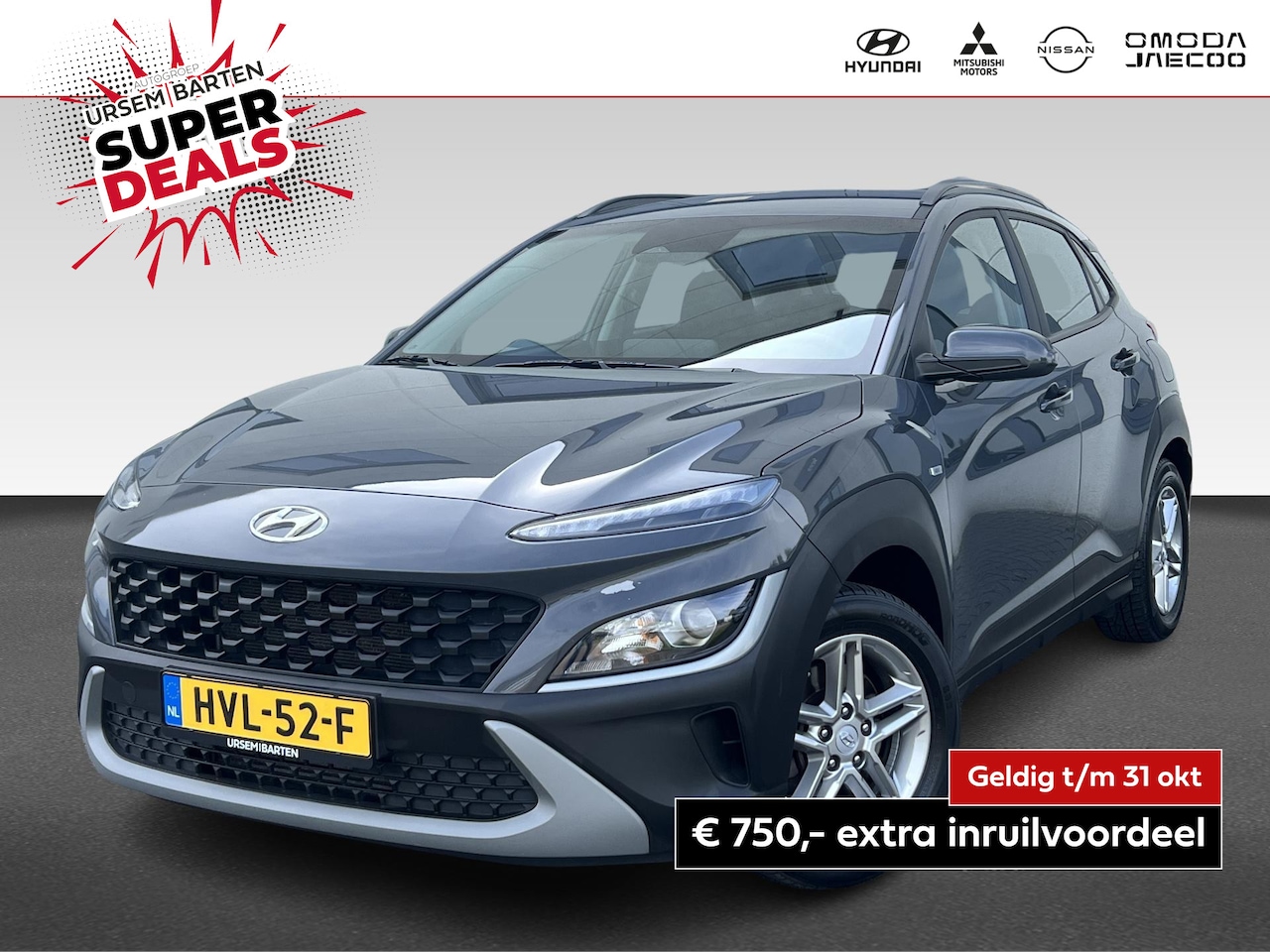 Hyundai Kona - 1.0 T-GDI Comfort | Apple Carplay/Android Auto | stuur-stoelverwarming | PDC | cruise cont - AutoWereld.nl