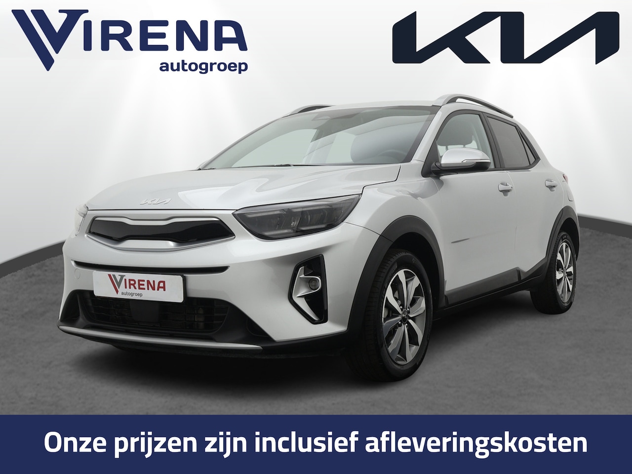 Kia Stonic - 1.0 T-GDi MHEV DynamicPlusLine - LED Koplampen - Cruise Control - Navigatie - Climate Cont - AutoWereld.nl