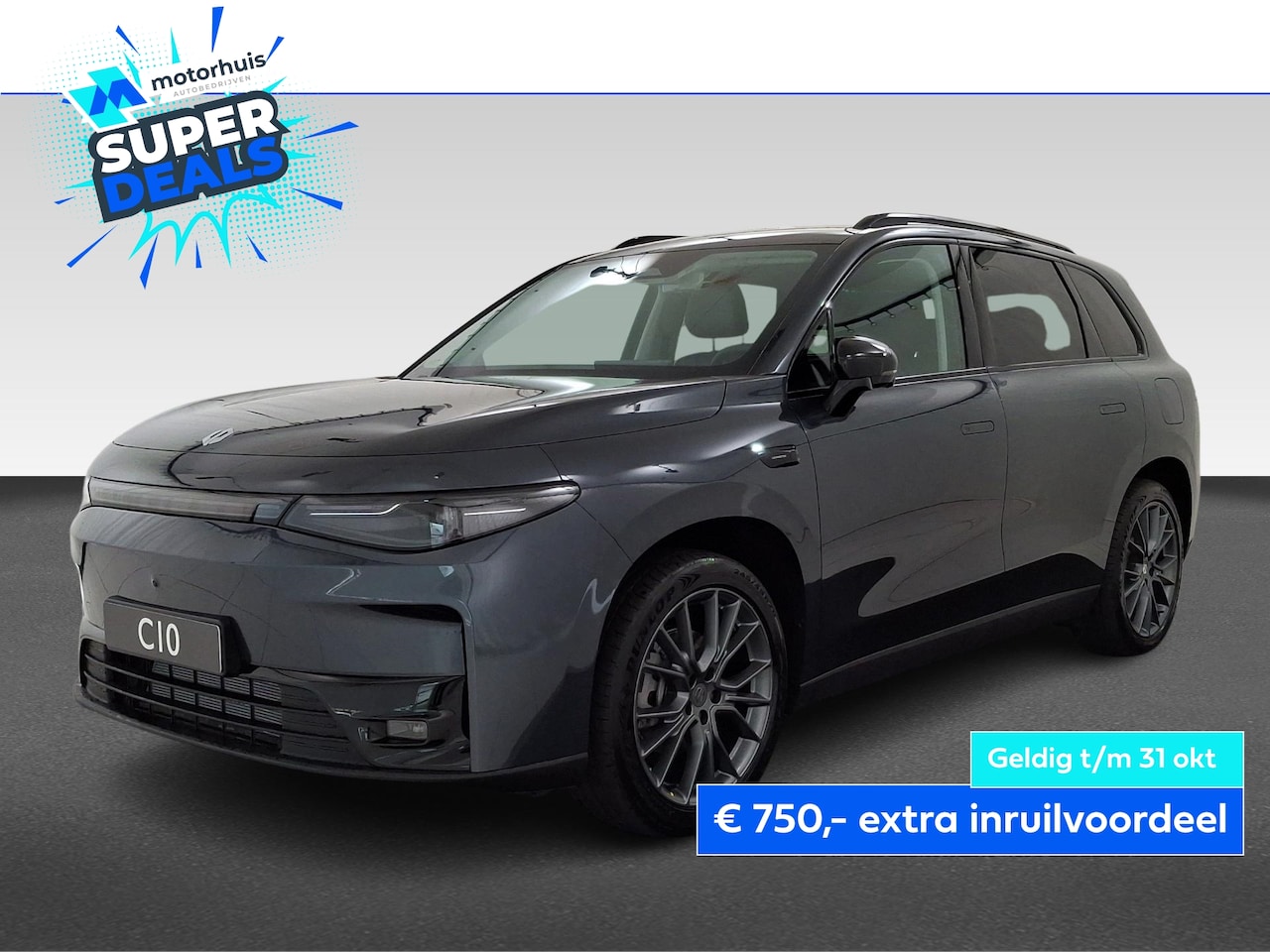 Leapmotor C10 - REEV 28,4 kWh 215pk Design Panoramadak | Camera | 20inch Velgen | Voordeel € 3.000,00 - AutoWereld.nl