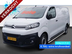 Citroën Jumpy - GB XL 1.5 BlueHDi 100PK 3-zits verhoogd laadvermogen Club