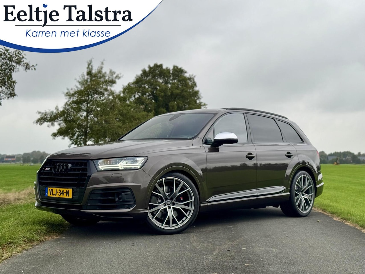 Audi SQ7 - 4.0 TDI quattro|Grijs kenteken|Rolstabilisatie|B&O Adv.|Volleder|Head up - AutoWereld.nl