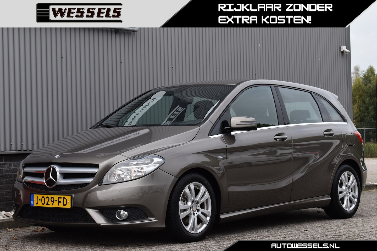 Mercedes-Benz B-klasse - 200 Ambition Automaat, Stoelverwarming, Navi, Trekhaak - AutoWereld.nl
