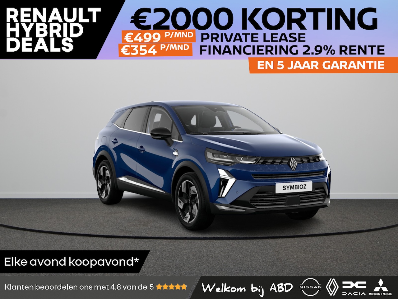 Renault Symbioz - Techno Full hybrid | Achteruitrijcamera | Adaptive Cruise Control | Elektronisch geregelde - AutoWereld.nl