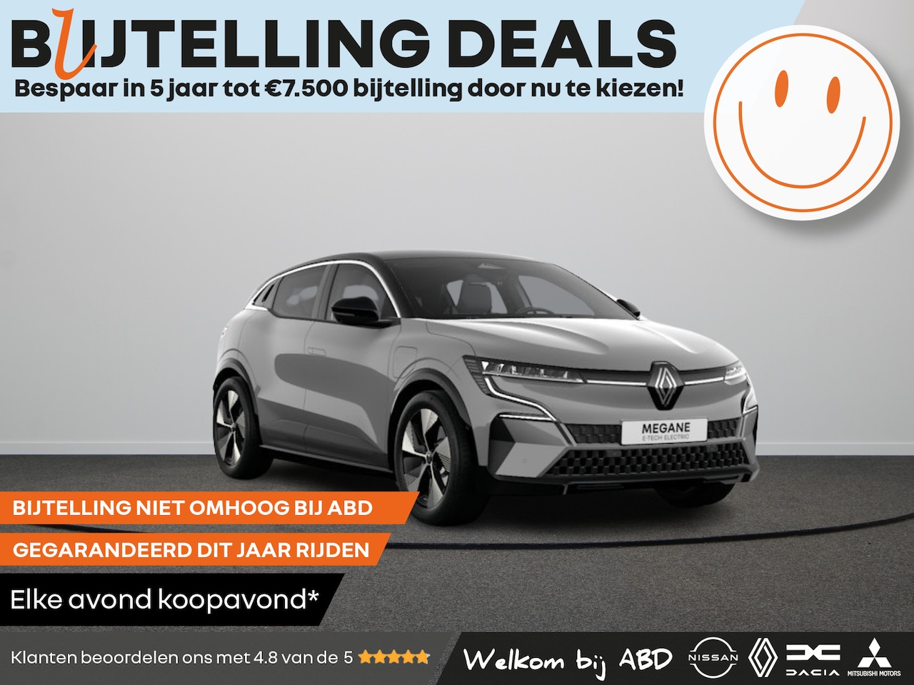 Renault Mégane E-Tech - Techno 60kWh Comfort range | Achteruitrijcamera | Adaptive Cruise Control | Adaptive Visio - AutoWereld.nl