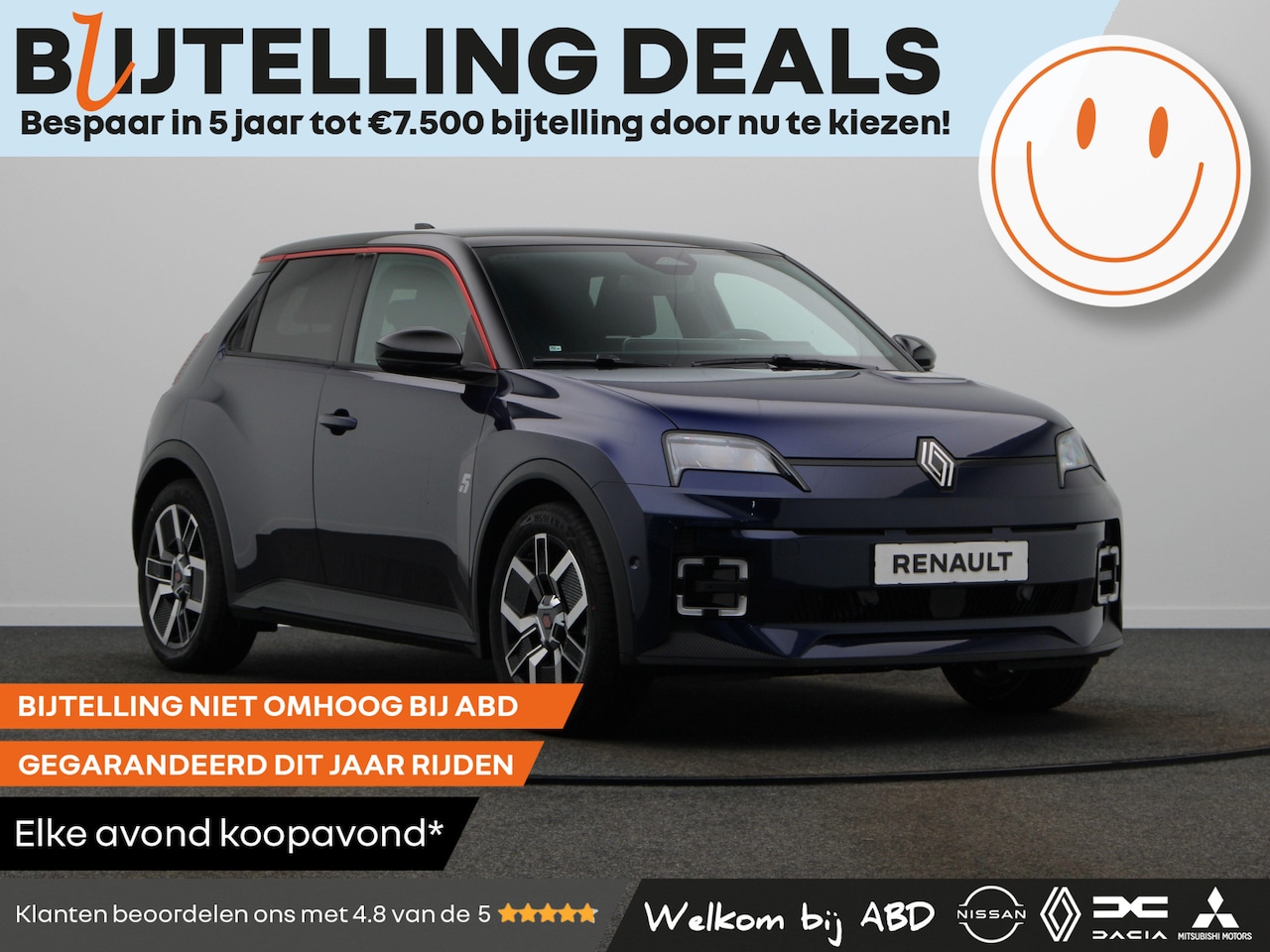 Renault 5 - Techno Comfort range | Achteruitrijcamera | ISOFIX-bevestigingssysteem voor kinderzitjes o - AutoWereld.nl