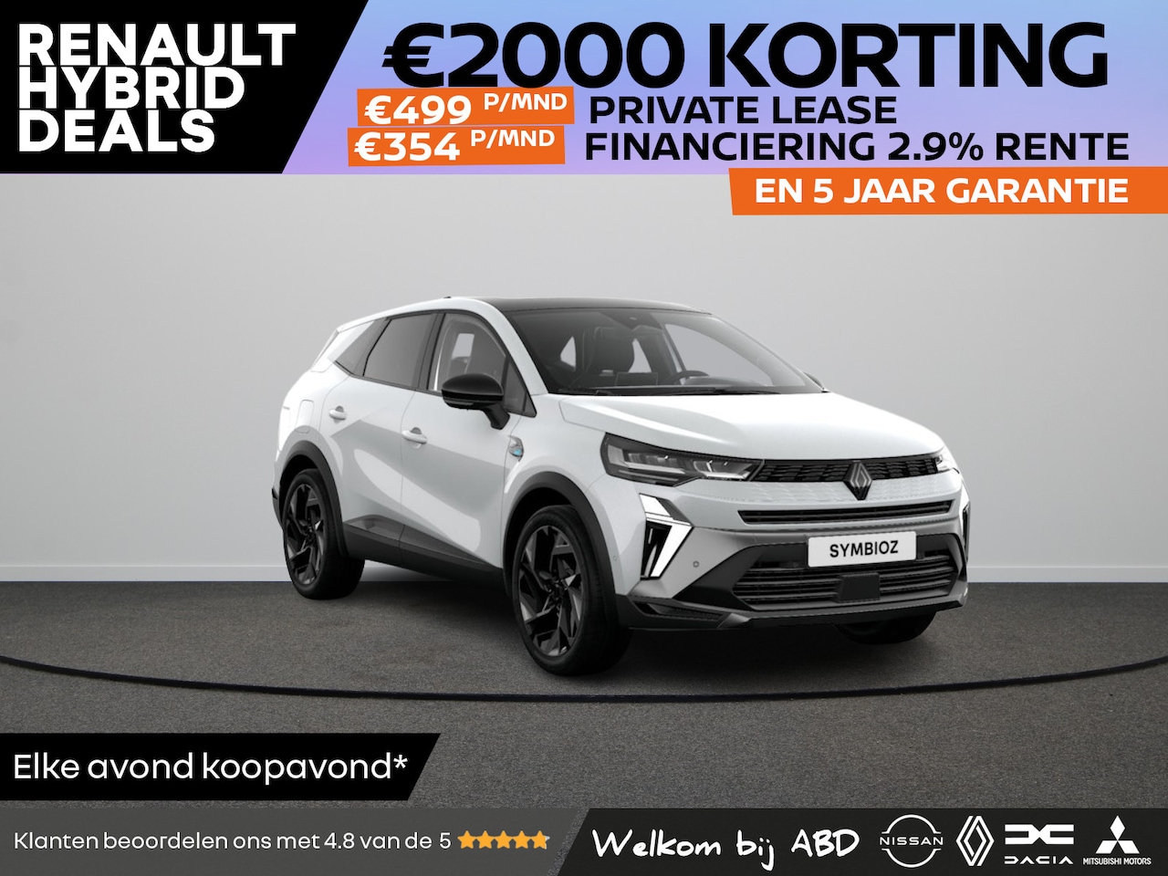 Renault Symbioz - esprit Alpine Full hybrid | Achteruitrijcamera | Adaptive Cruise Control | Elektronisch ge - AutoWereld.nl