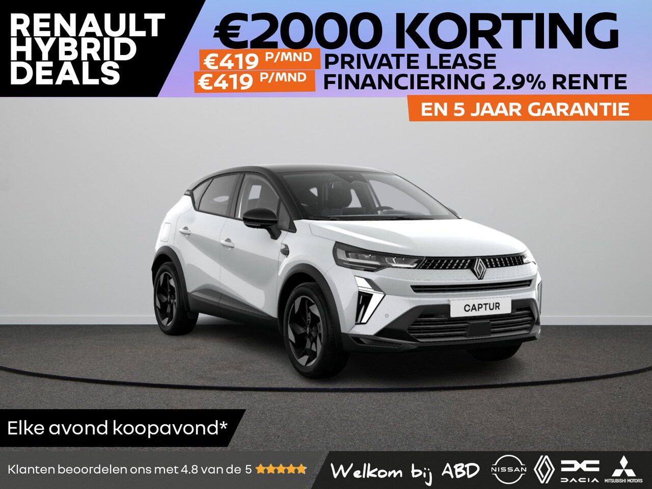 Renault Captur - Techno Full hybrid | Achteruitrijcamera | Elektronisch geregelde airconditioning | LED-ach - AutoWereld.nl