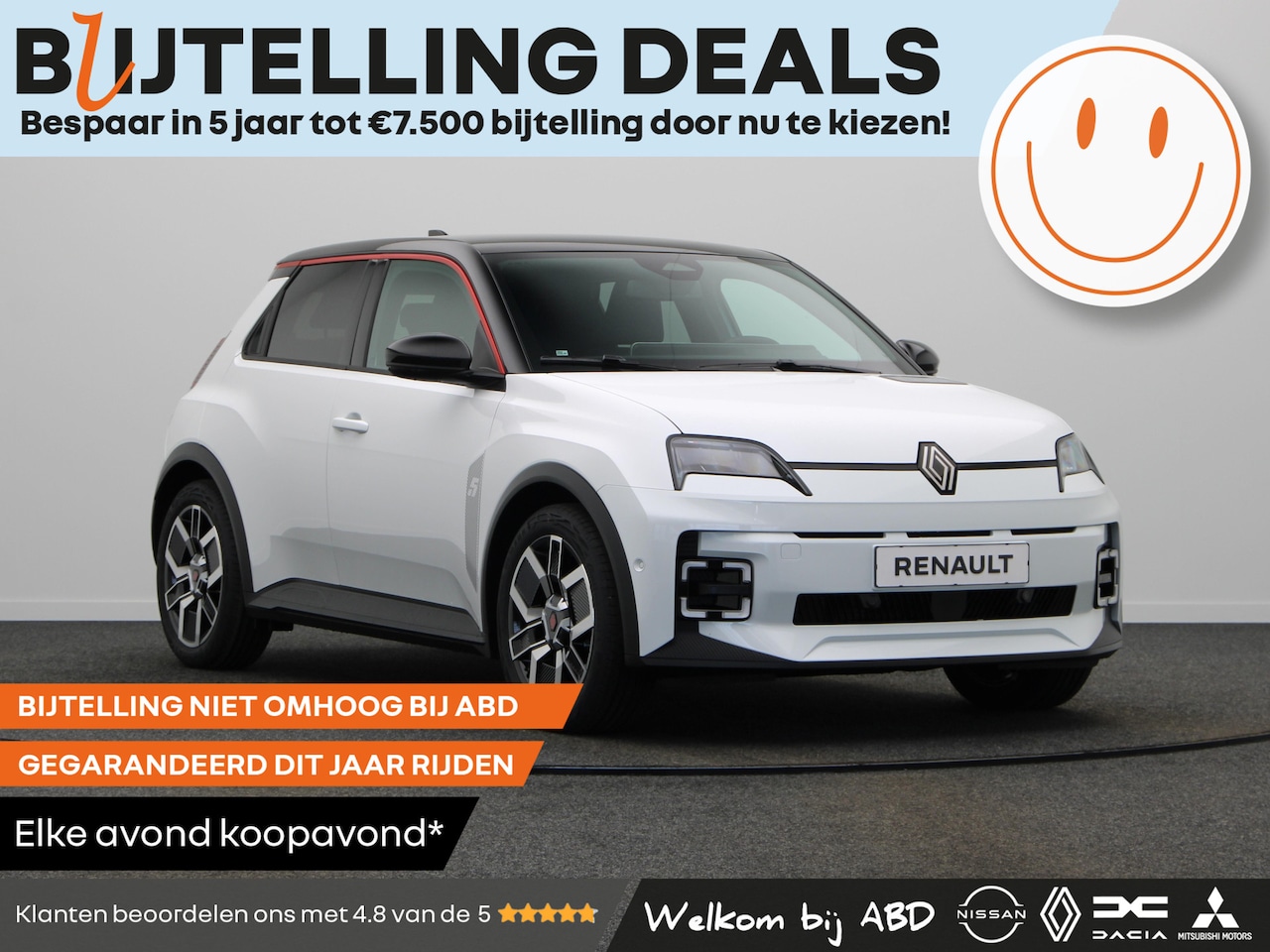 Renault 5 - Techno Comfort range | Achteruitrijcamera | ISOFIX-bevestigingssysteem voor kinderzitjes o - AutoWereld.nl