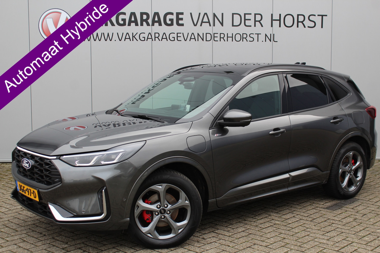 Ford Kuga - 2.5-243pk PHEV ST-Line X.2100kg trekgewicht , Nieuw Model Panorama/schuif kantel dak , Tre - AutoWereld.nl