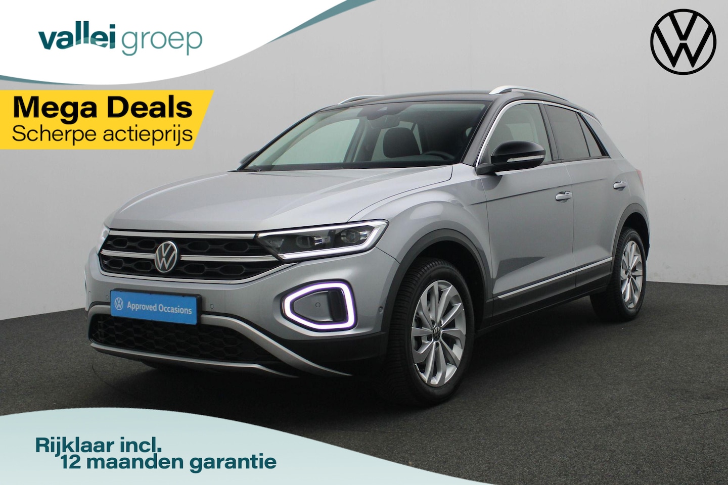 Volkswagen T-Roc - 1.0 TSI 110 pk Style | Navigatie | Stoelverwarming | Parkeersensoren voor/achter | Massage - AutoWereld.nl