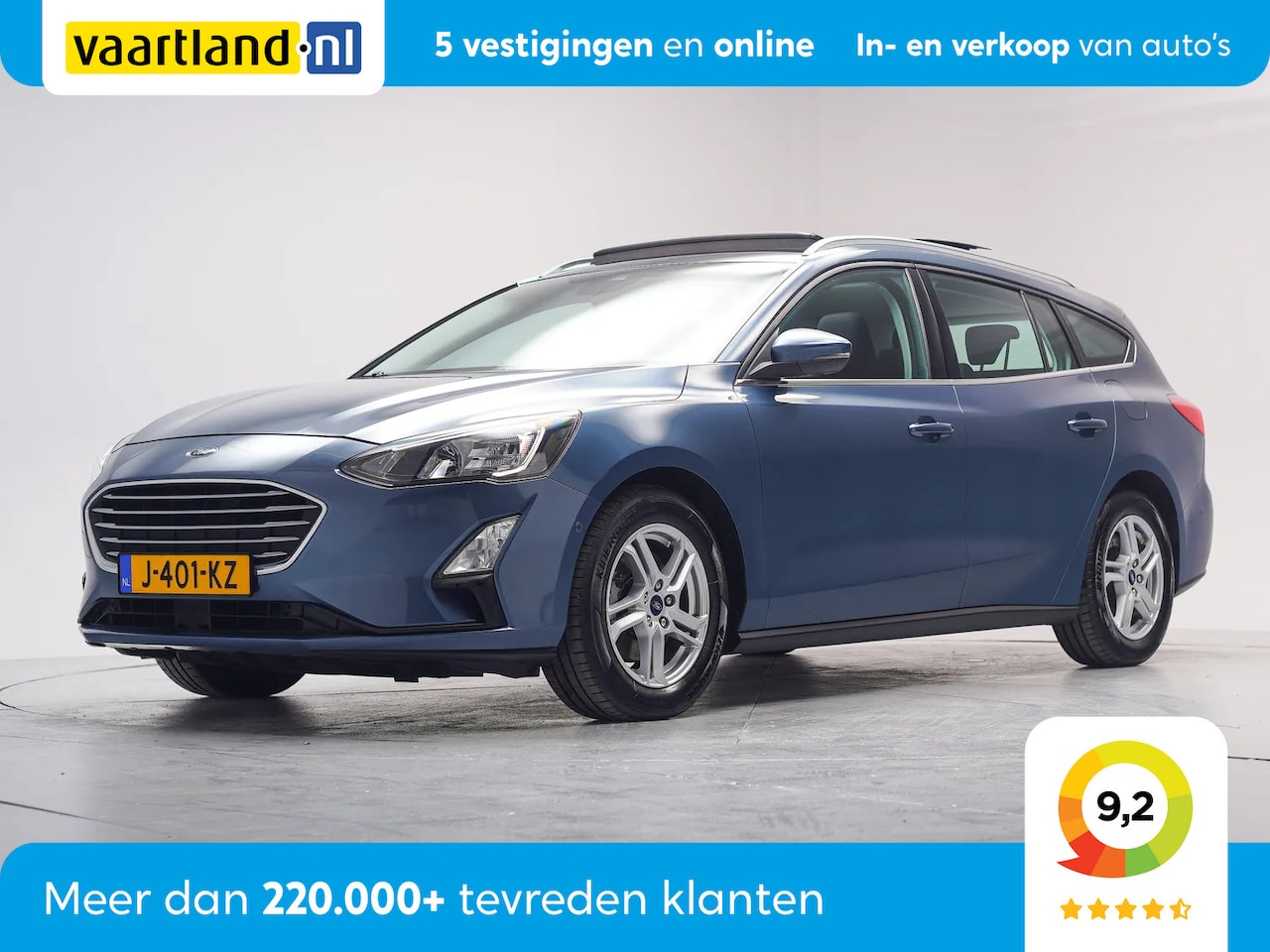 Ford Focus Wagon - 1.0 EcoBoost Edition Business [ Panorama LED Navi ] - AutoWereld.nl