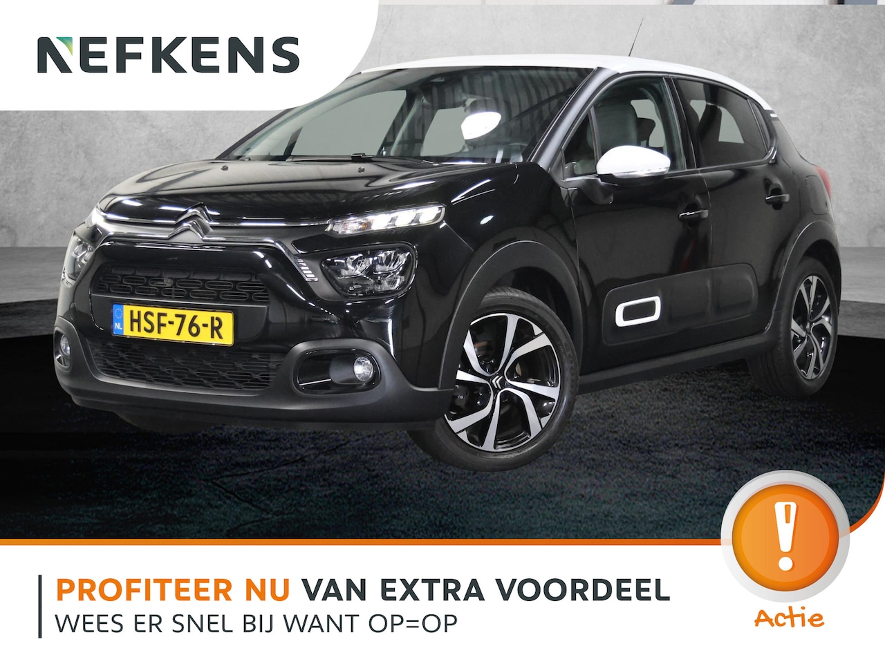 Citroën C3 - 110PK Feel Edition | 1ste eigenaar | AUTOMAAT | AppleCarplay/AndroidAuto | Armsteun | Came - AutoWereld.nl
