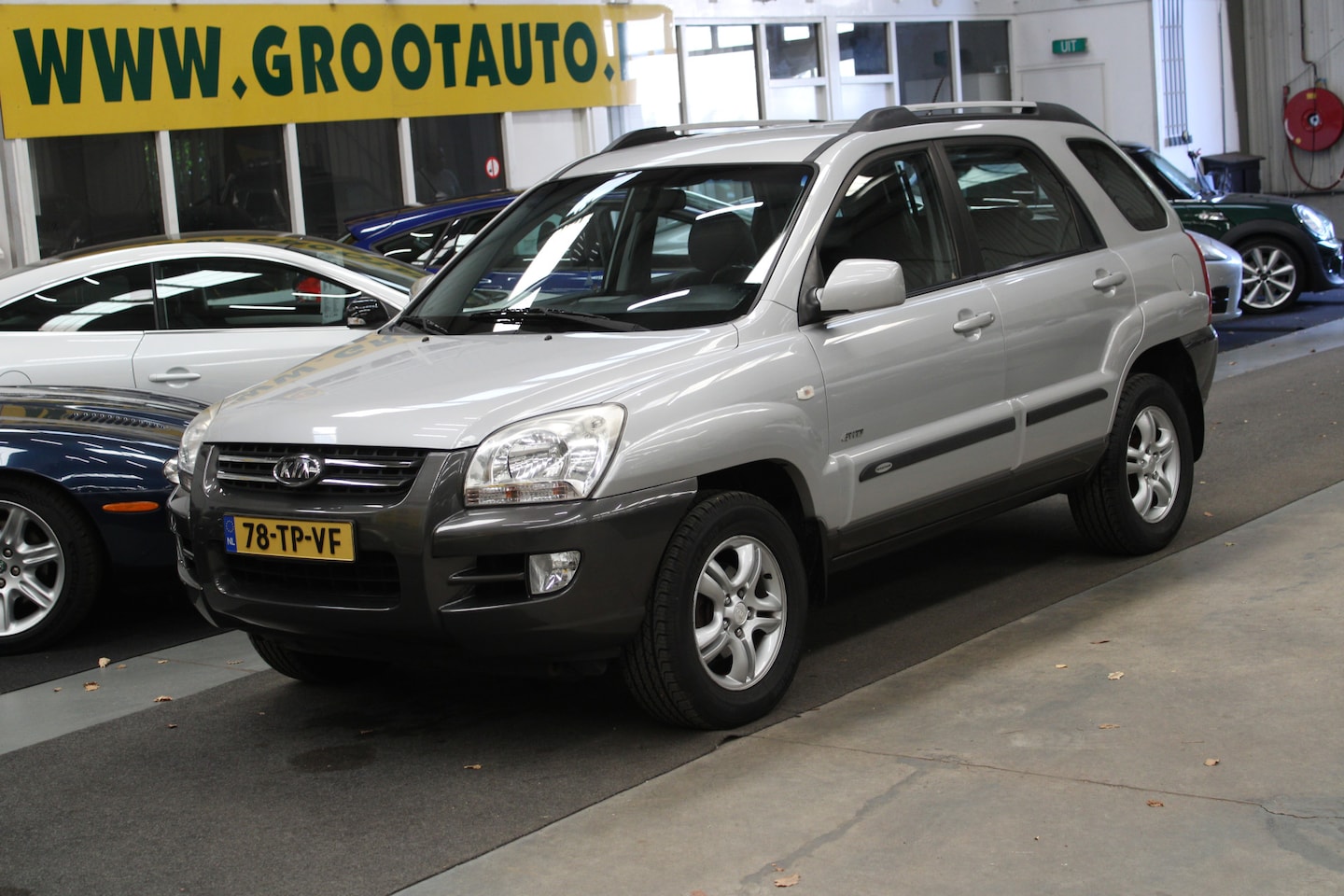 Kia Sportage - 2.7 V6 Adventure 4WD Automaat Bijtellingsvriendelijk, NAP 70.794km - AutoWereld.nl