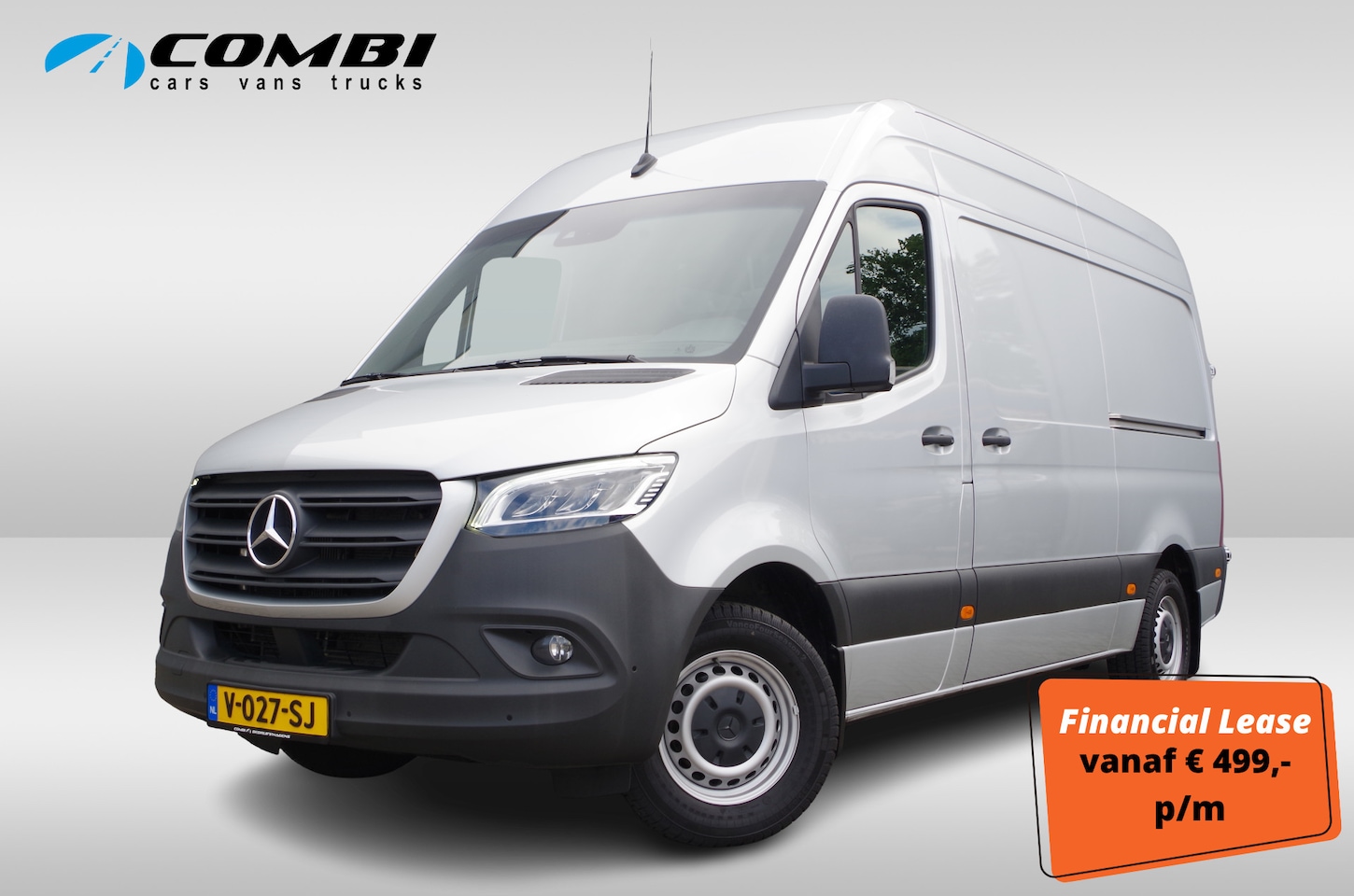 Mercedes-Benz Sprinter - 319 3.0 V6 CDI L2H2 > 191pk/Luxe Bus/Dubbele schuifdeur/Luchtv. LED/Leer/Elektrisch verste - AutoWereld.nl