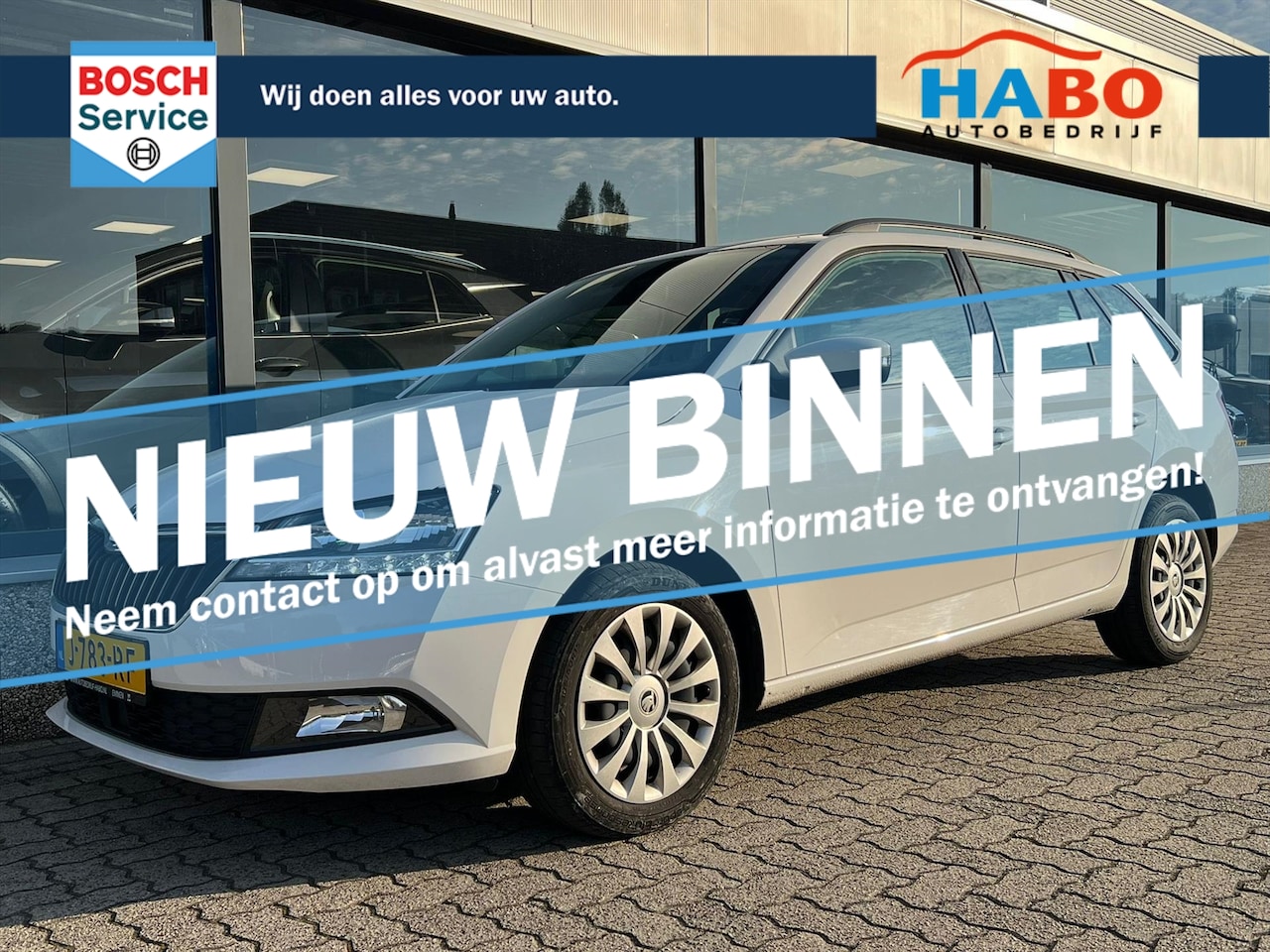 Skoda Fabia Combi - 1.0 TSI AMBITION ECC/CRUISE/NAV/PARK.SENS/LMV - AutoWereld.nl