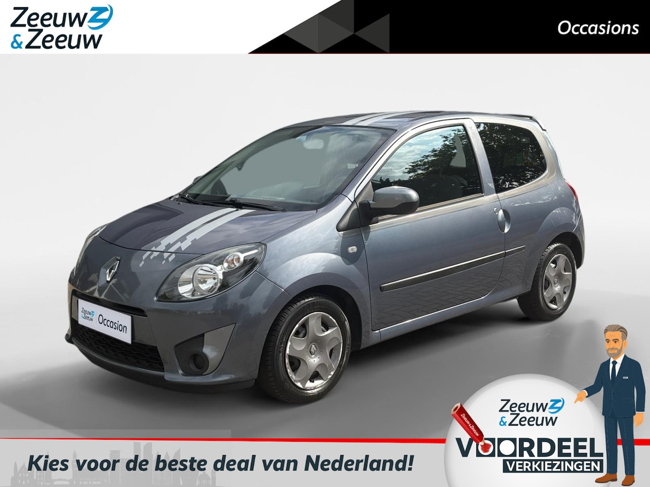 Renault Twingo - 1.2-16V Collection Airco | 6 Maanden BOVAG | Nieuwe APK | BOVAG 40 punten check | - AutoWereld.nl