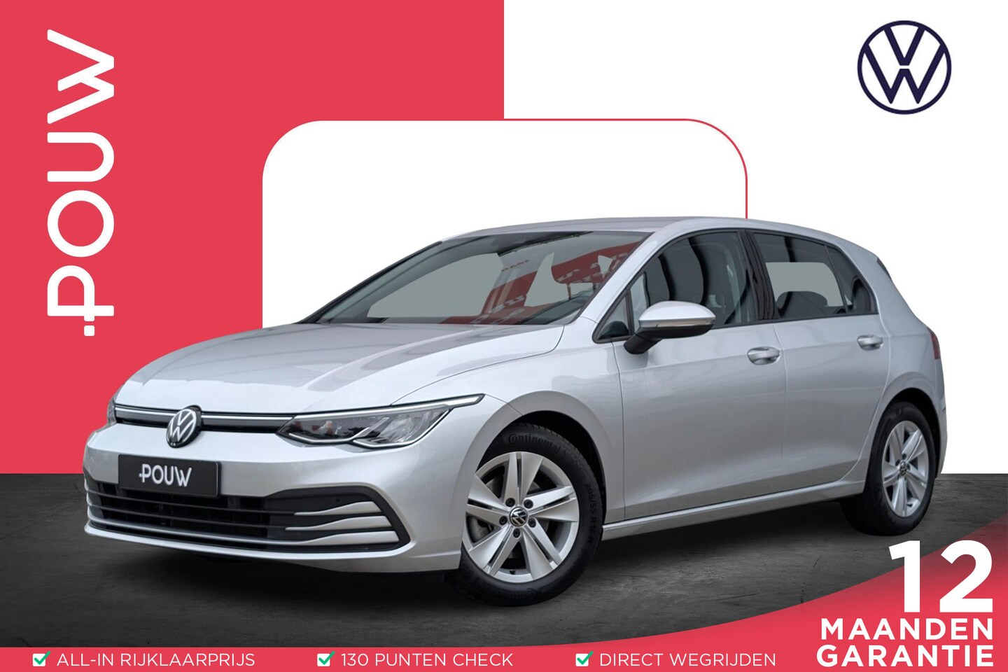 Volkswagen Golf - 1.0 TSI 110pk Life | Camera | Navigatie | App Connect - AutoWereld.nl