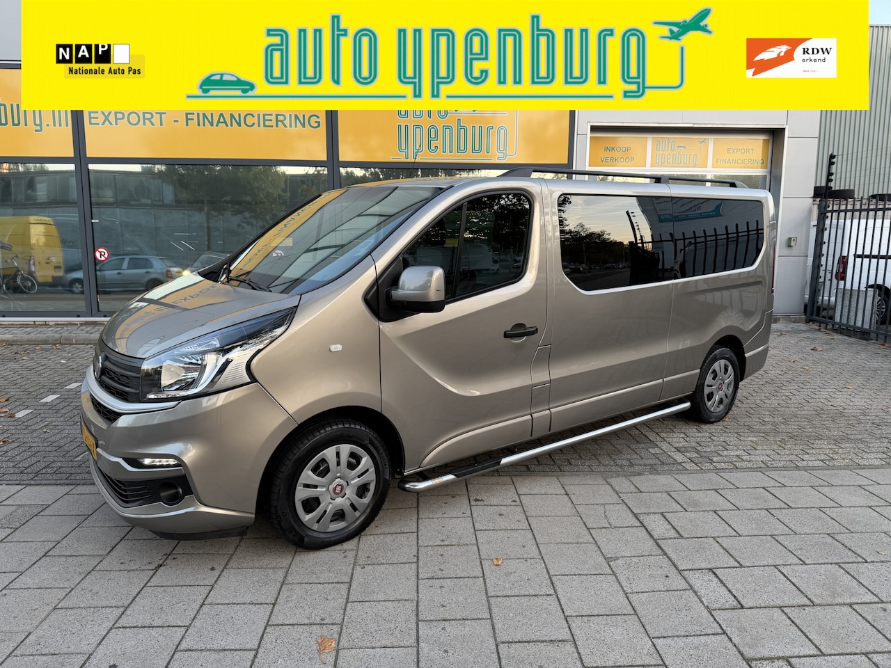 Fiat Talento - 2.0 MultiJet L2H1 Business Pro Luxe Dubbel Cabine * MARGE * 146 PK * Luxe Leder * Navi * A - AutoWereld.nl