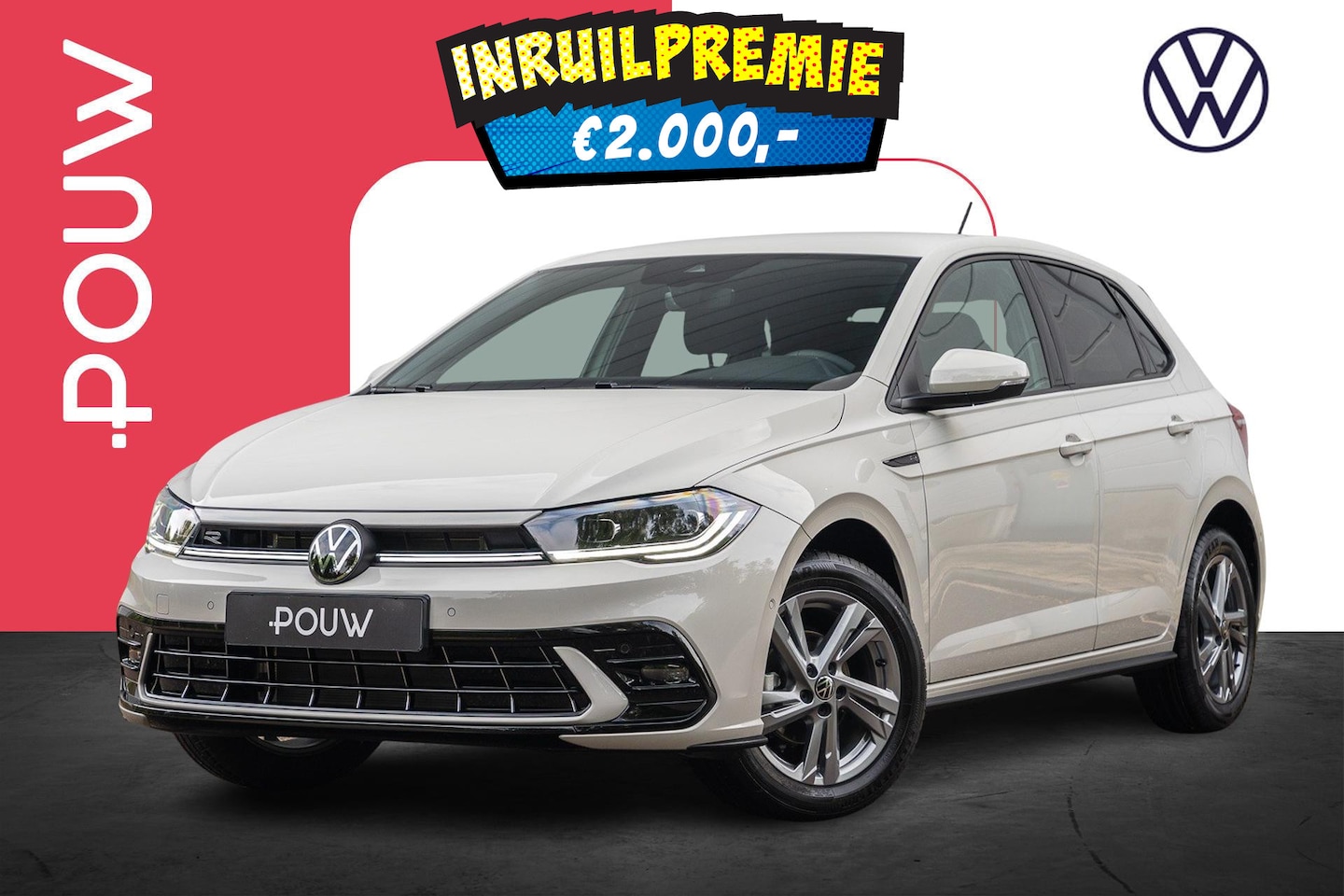 Volkswagen Polo - 1.0 TSI 95pk R-Line Edition | LMV 16'' | Achteruitrijcamera - AutoWereld.nl