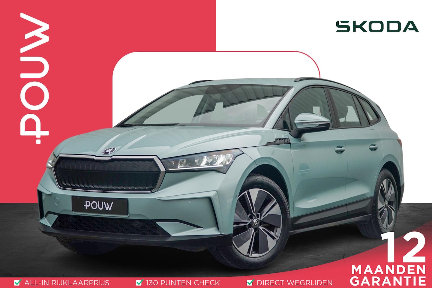 Skoda Enyaq iV - 60 180pk | SoH 96% | Navigatie | Trekhaak - AutoWereld.nl